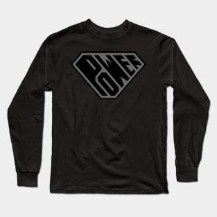 SuperEmpowered (Black on Black) Long Sleeve T-Shirt